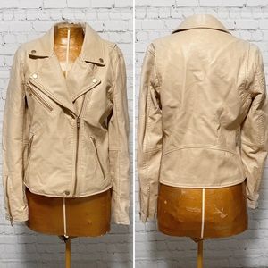 Blank NYC Faux Leather Moto Jacket EUC